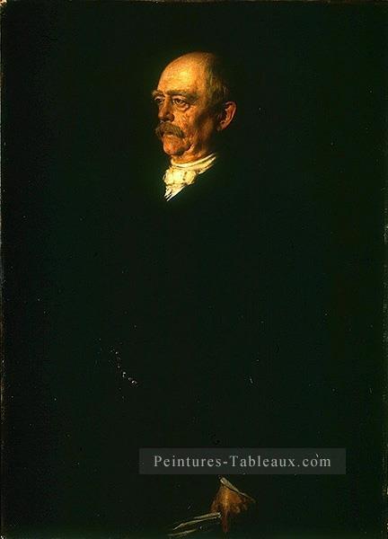 Portrait de Otto von Bismarck Franz von Lenbach Peintures à l'huile